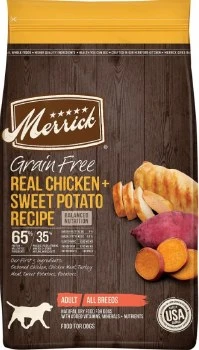 MerrickCknSwtPotDogGF 22lb