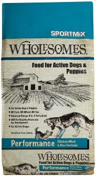 WholesomesPerformCknDogPup30lb