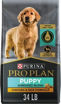 ProPlan ShredCk&Ricepup34lbs