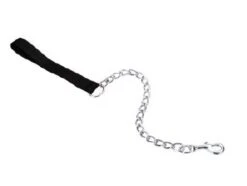 Coastal Chain Leash 4mm Black