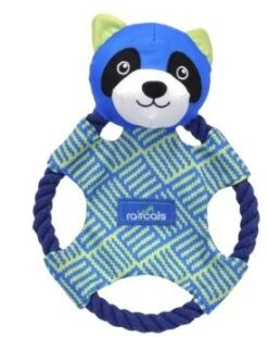 Coastal Racoon Toy 10in