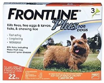 FrontlinePlusDog 5-22lb 3ct