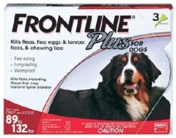 FrontlinePlusDog 89-132lb 3ct