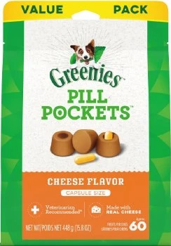 GreeniesPillCapsuleCheese 60ct
