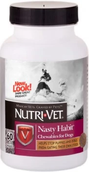 NutriVetNastyHabitDog 60ct