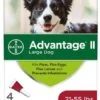 AdvantageII 21-55lbs 4 Dose