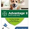 Advantage II Flea55+lbs 4 Dose