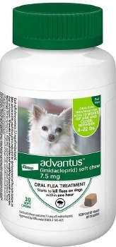 Bayer AdvantusDog Sm30ct4-22lb