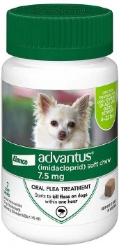 BayerAdvantus Dog 7ct 4-22lbSm