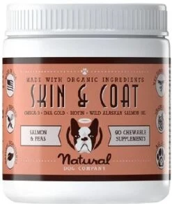 NaturalDogSkin&CoatSupplmt90ct