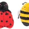ZippyPawsBeeLadybug Sm 2ct