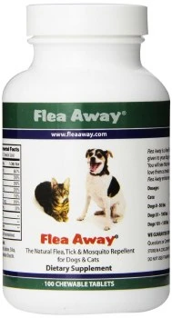 Flea Away Chew Repel Tab 100ct