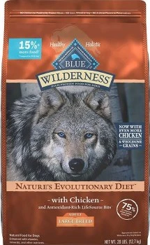 BlueBuffalo WildCknLgBrd 28lb