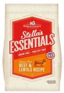 Stella&Chewy S&CEssetialBeefLentilDogGF 3lb