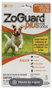 ZoGuardPlusDog 3mo 4-22lb