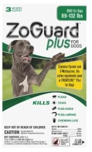 ZoGuardPlusDog 3mo 89-132lb