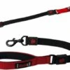 DocoShockAbsorbLeash1x22in Red