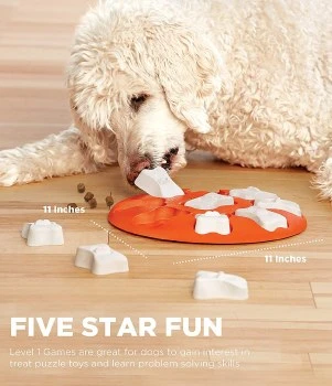 OHSmartOrangePuzzleDogToy - Image 2